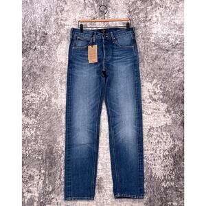 New Lee Jeans 30 x 32 Mens 101 S Slim Rider Selvedge Denim